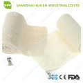 100% cotton skin and white color medical elastic bandage